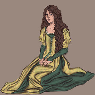 Flat colour full body